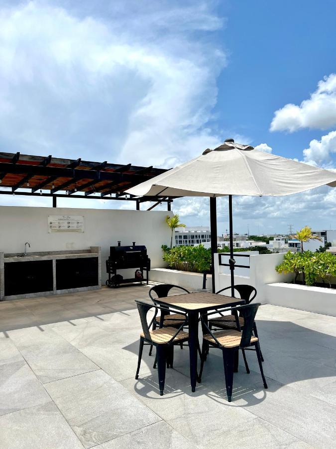 Paradise Apt Steps 5Thav & Beach Playa del Carmen Exteriör bild